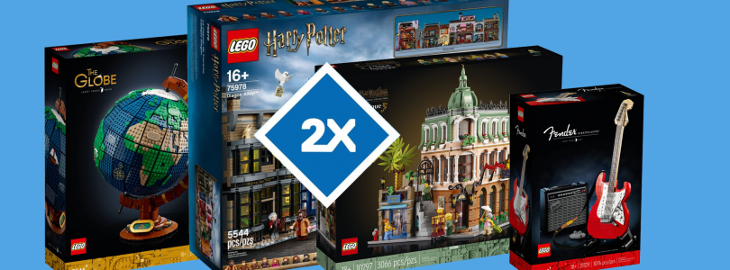 Laatste dag | LEGO Shop VIP 2X: scoor dubbele VIP-punten en spaar 10% van het aankoopbedrag als korting (februari 2022)