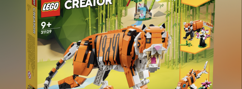 Eerste beelden LEGO Creator 3-in-1 31129 Majestic Tiger