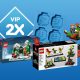 LEGO Pre-Black Friday VIP-weekend 2022: dubbele punten, kortingscodes en drie cadeaus (GWP’s)