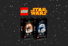 LEGO Star Wars 75349 Captain Rex Helmet en 75350 Clone Commander Cody Helmet gepresenteerd