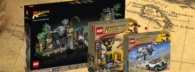 Nieuwe LEGO Indiana Jones-sets vanaf 1 april 2023 te koop (77012, 77013 en 77015)