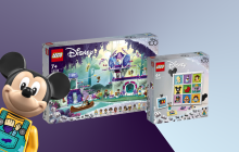 LEGO Disney 43215 The Enchanted Treehouse en 43221 100 Years of Disney Animation Icons vanaf 1 juni te koop