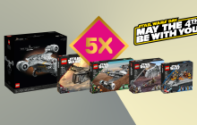 Deze vijf LEGO Star Wars-sets zijn tijdens May the 4th met korting te verkrijgen