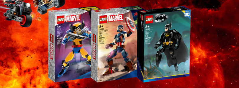 Drie nieuwe LEGO Super Heroes-bouwfiguren van Batman, Wolverine en Captain America aangekondigd (76257, 76258, 76259 en 76260)